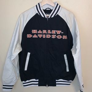 Vintage Harley Davidson Varsity/ Letterman Jacket